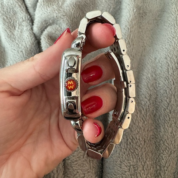 Michele Silver Deco Watch Without Diamonds - Picture 3 of 11